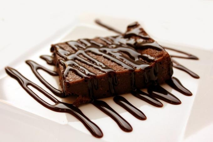Klassieke dark chocolate brownie