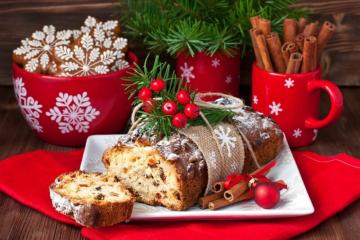 Christmas cake "panettone"