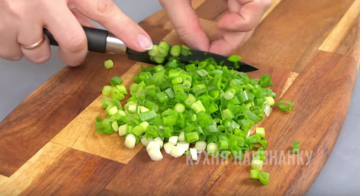 Eenvoudige salade van ingeblikte bonen