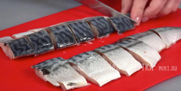 Elke vis kan op deze manier worden gekookt, maar makreel smaakt het best.