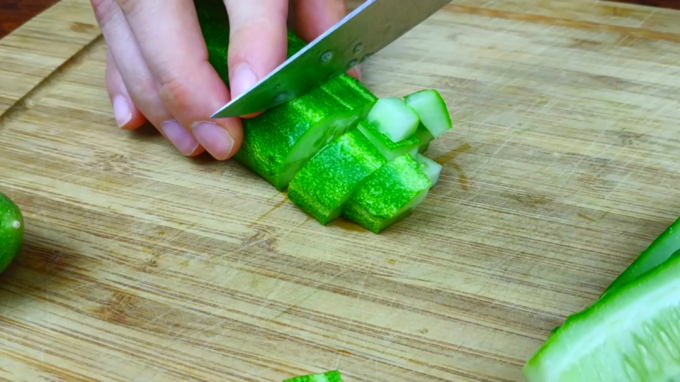 komkommer voorbereiding