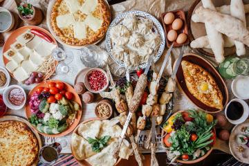Georgische keuken: de beste gerechten met gedetailleerde recepten