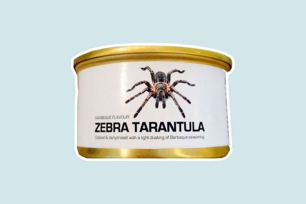 Zou je een gedroogde tarantula proberen? (Foto: Amazon.com)