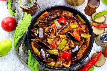 Chinese aubergine in zoetzure saus