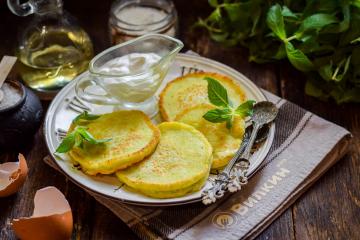 Zoete courgettepannenkoekjes