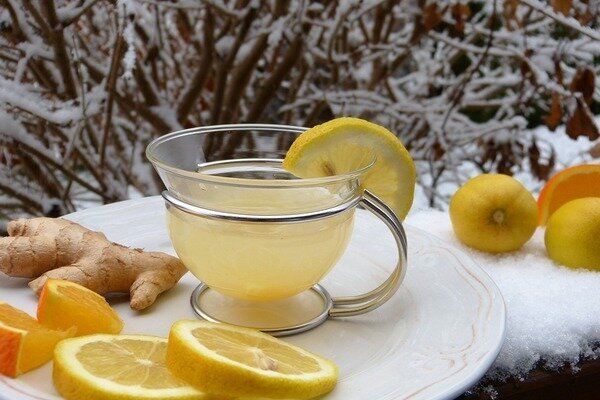 Gember met citroen is een geweldige remedie tegen verkoudheid (Foto: Pixabay.com)
