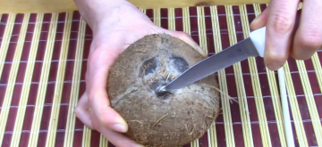 Hoe gemakkelijk is het om thuis een kokosnoot te openen. En hoe je een goede kokosnoot kiest.