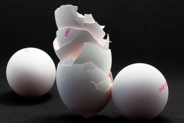 Met behulp van eierschalen kun je het tekort aan calcium in het lichaam compenseren (Foto: Pixabay.com)