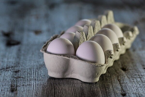 Als je gestrest bent, is het voldoende om 2 gekookte eieren te eten om beter te worden (Foto: Pixabay.com)